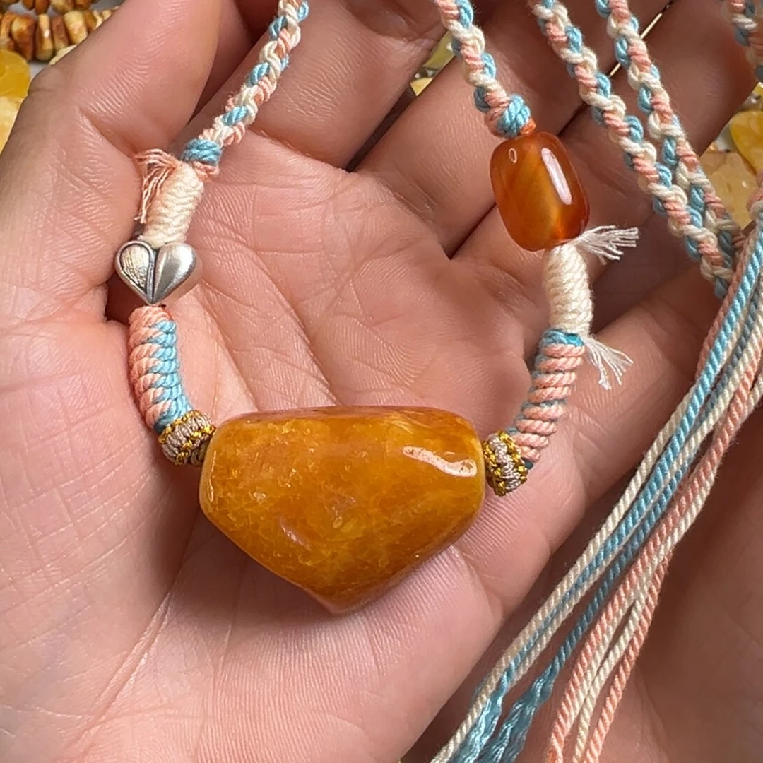 蜜蜡未镶嵌裸石蜜蜡