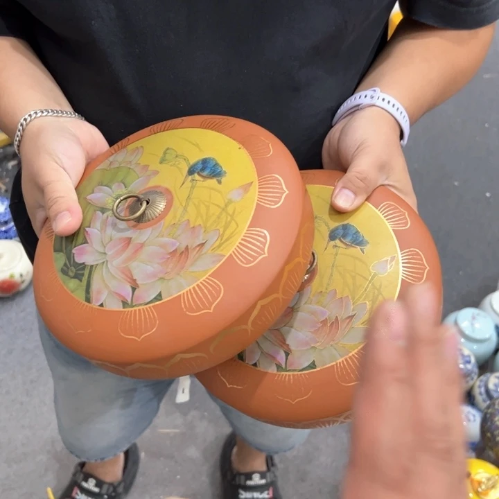 瑕疵福利品陶瓷茶叶罐