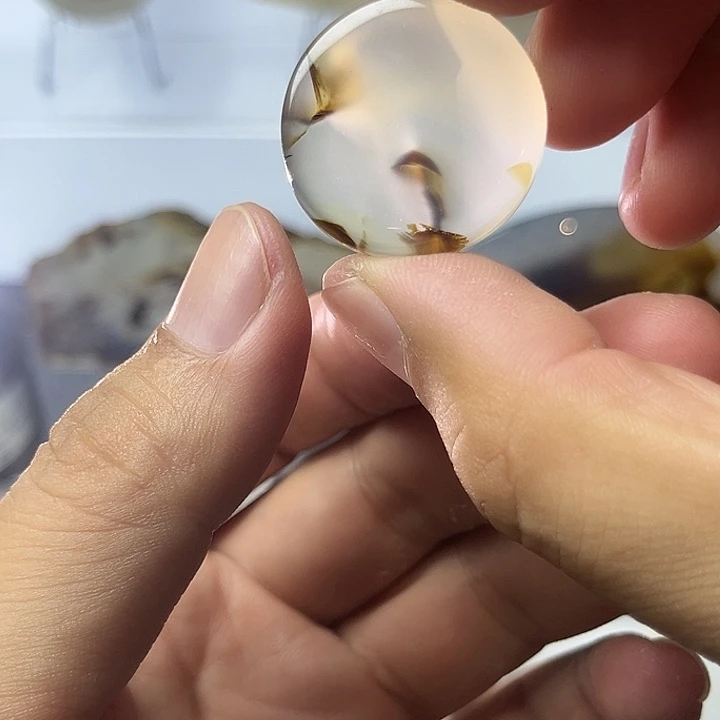 玛瑙/玉髓未镶嵌吊坠(不含链)