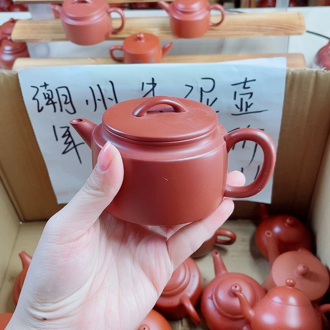 潮州朱泥壶大汉瓦180