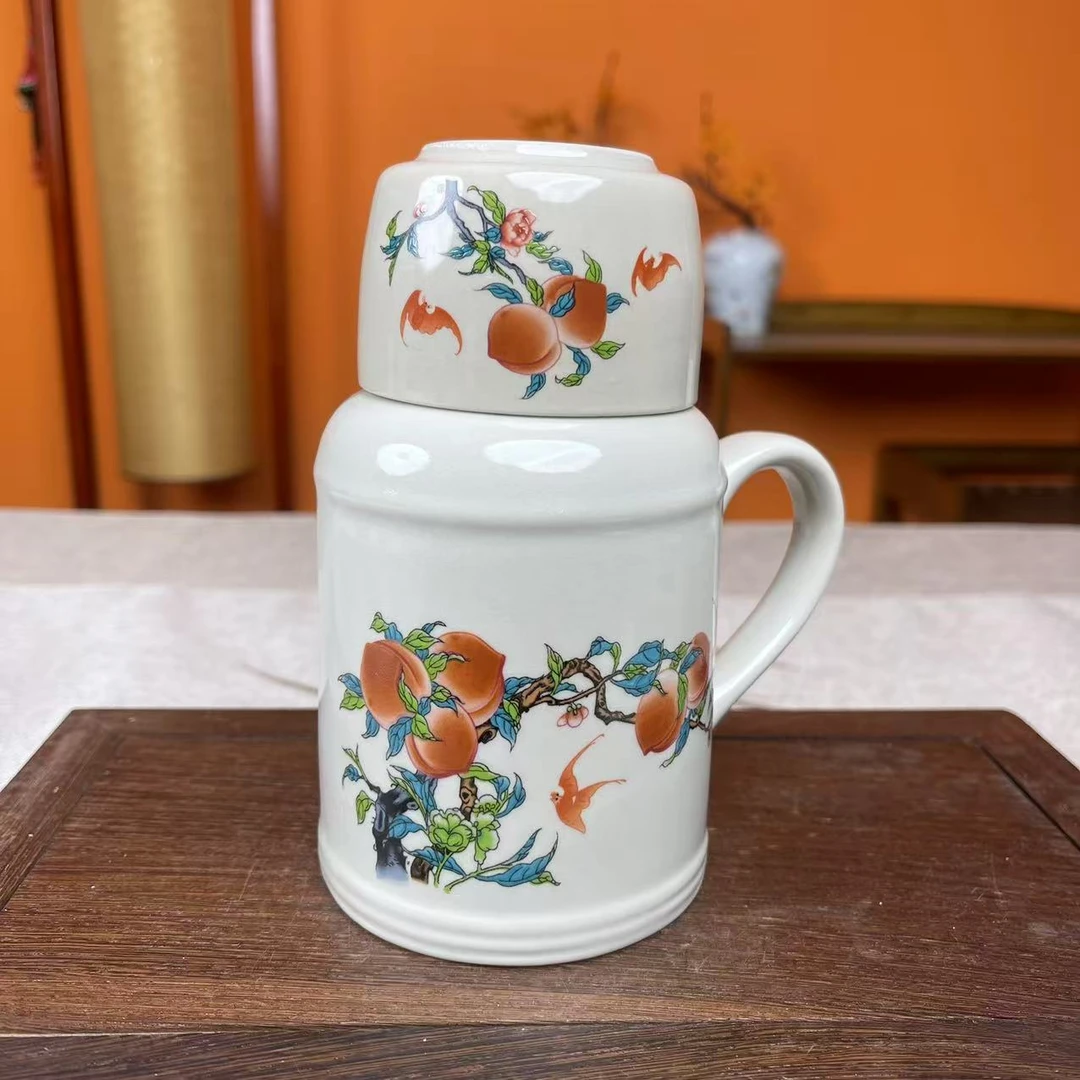 九桃五福暖水壶-G2566