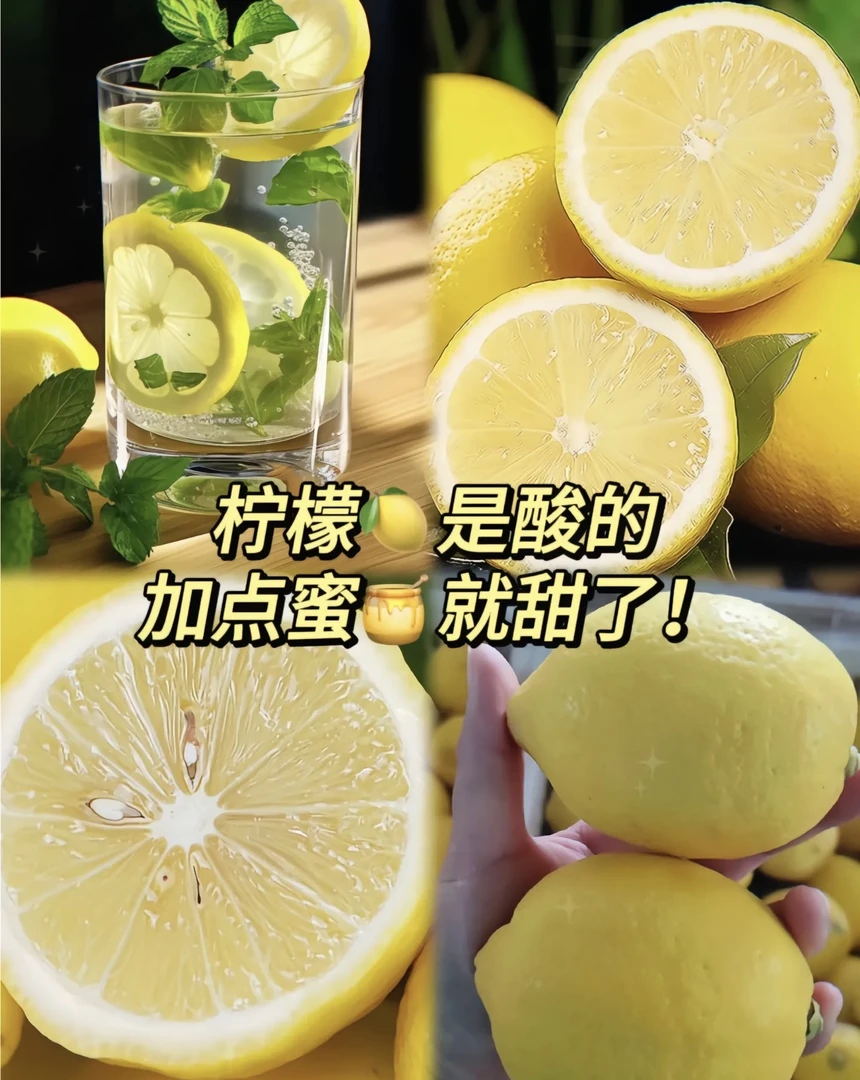 新鲜黄柠蜜满满维C柠香浓郁呼包鄂顺丰包邮到家