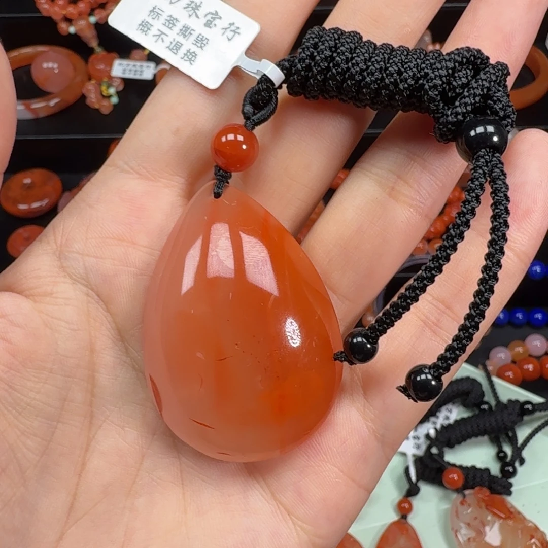 南红玛瑙未镶嵌吊坠