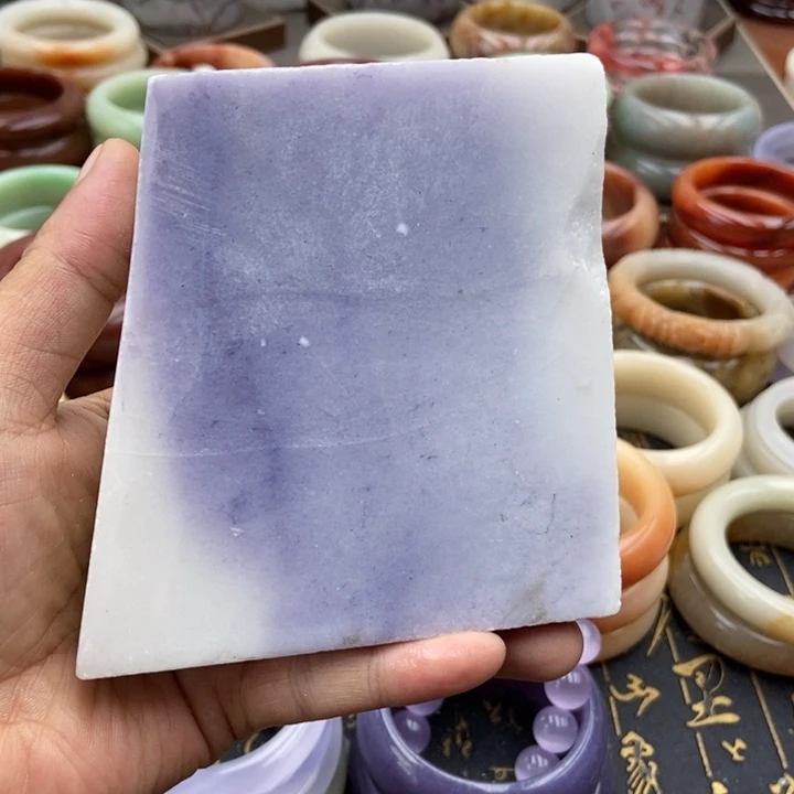 未镶嵌手镯石英岩玉