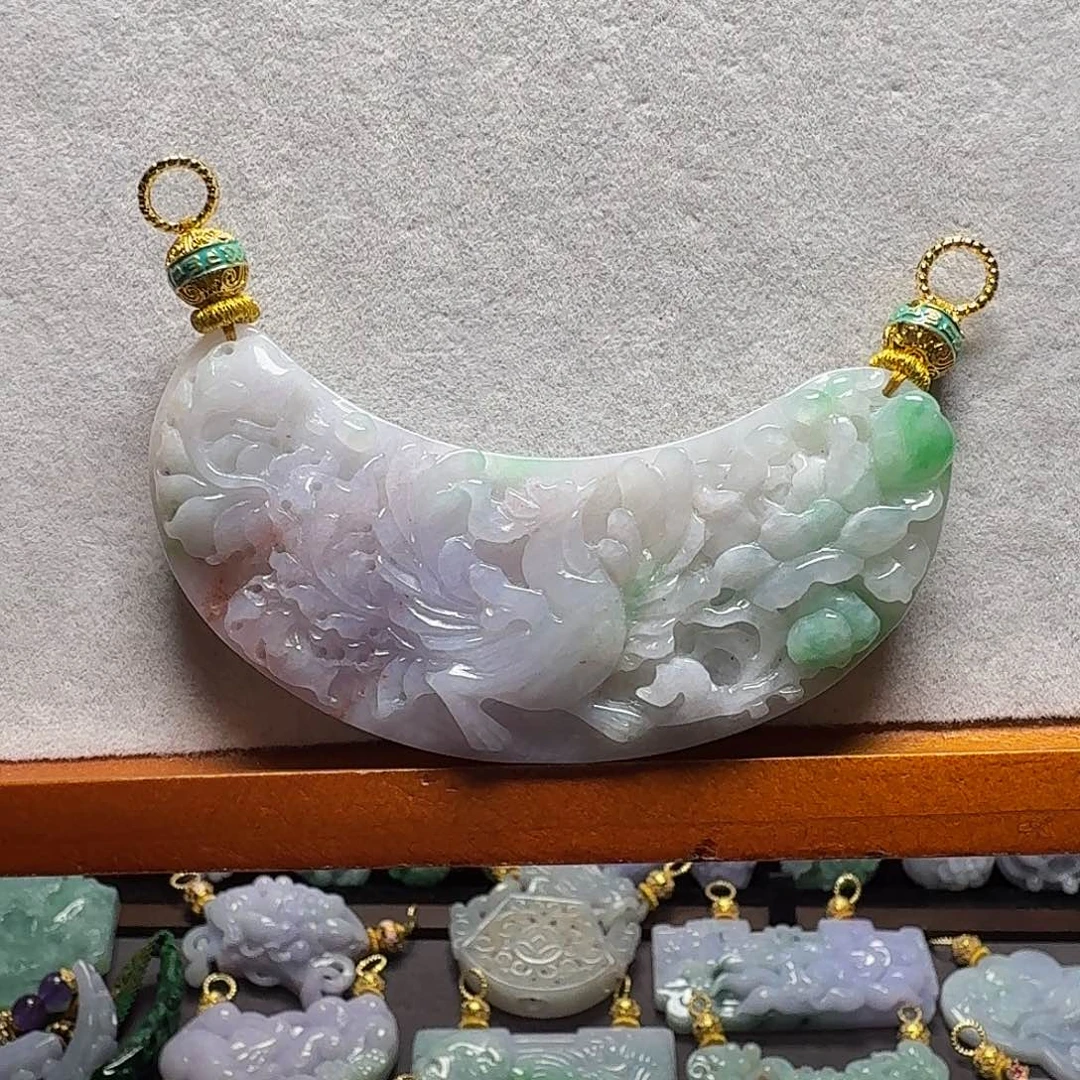 吊坠(赠链)未镶嵌翡翠