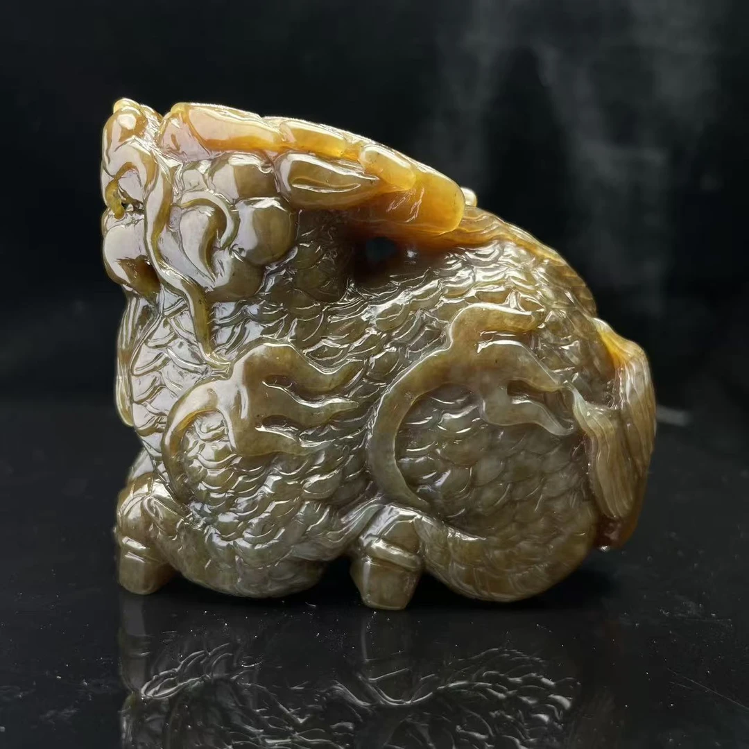 A2061 和田玉手把件 HS341201