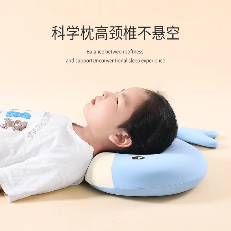 鲸鱼枕卡通记忆棉枕头护颈椎宝宝幼儿园午睡婴儿护颈儿童枕安抚枕