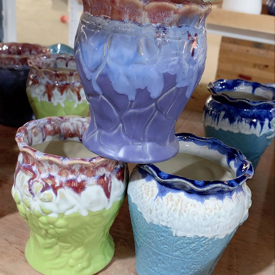 陶瓷陶瓷多肉花盆特价