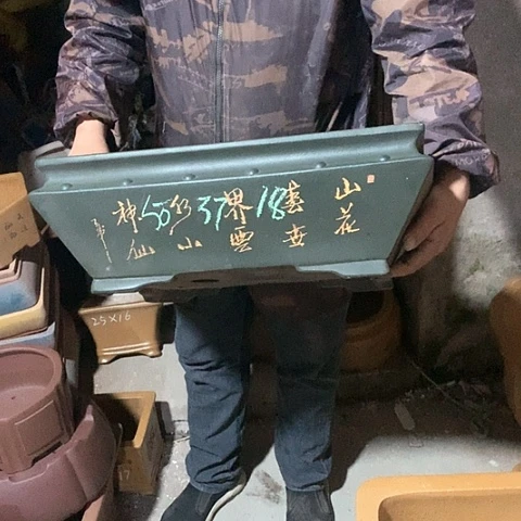 紫砂花盆手工制作