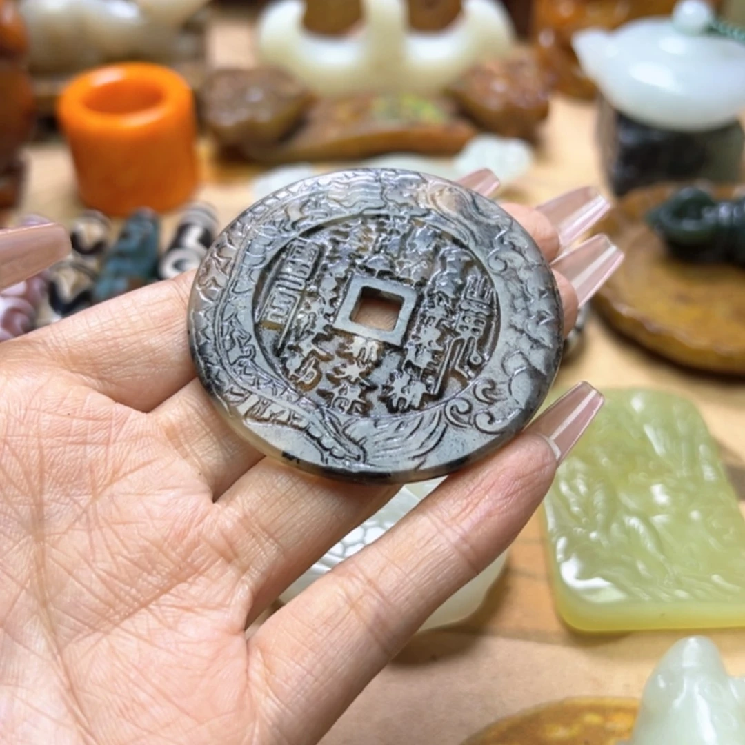 【闪购商品】蛇纹石玉颈饰未镶嵌