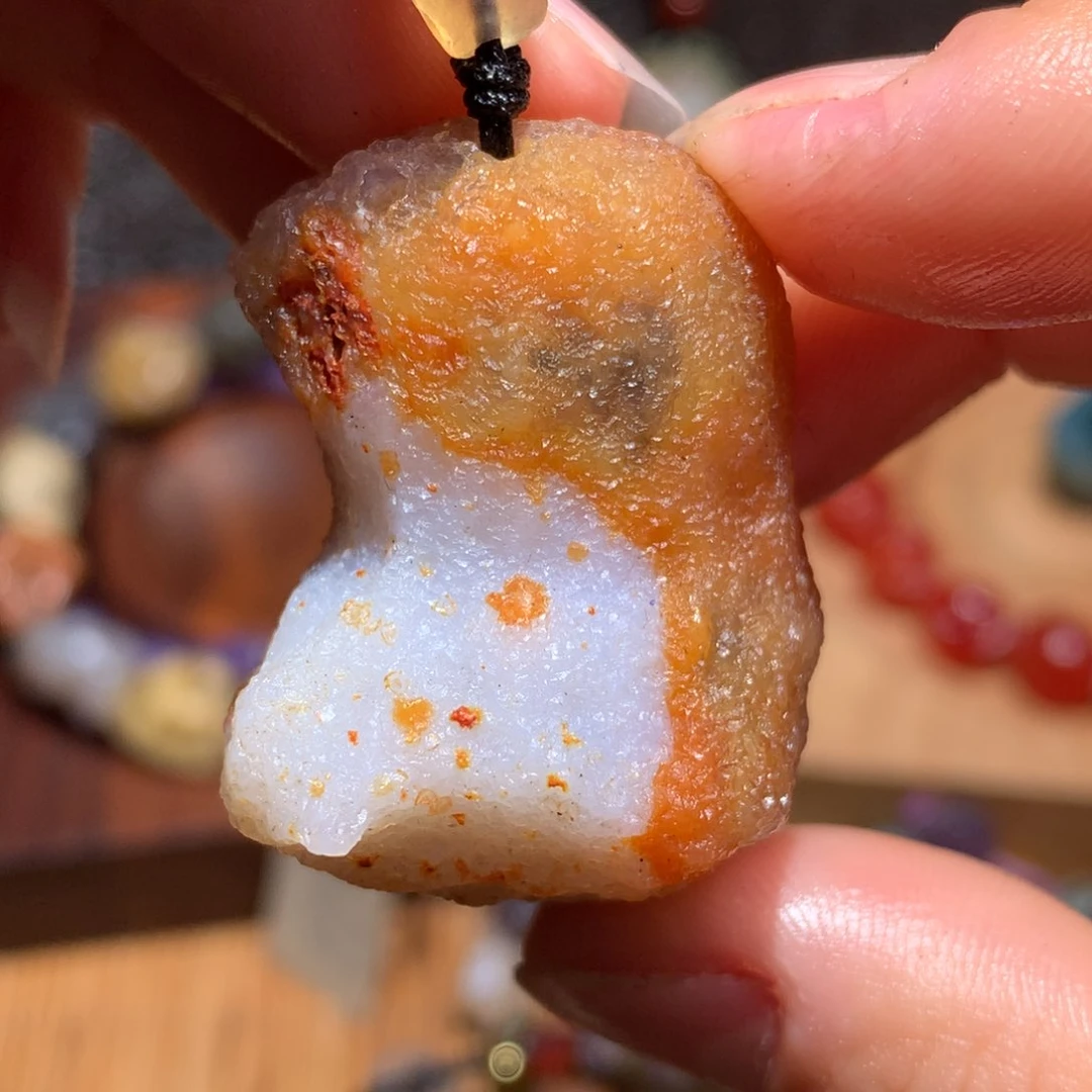 未镶嵌玛瑙/玉髓珠宝半成品