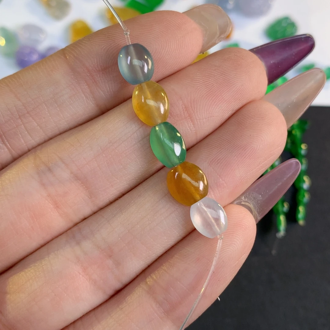 翡翠裸石7.0 5.9 3.8