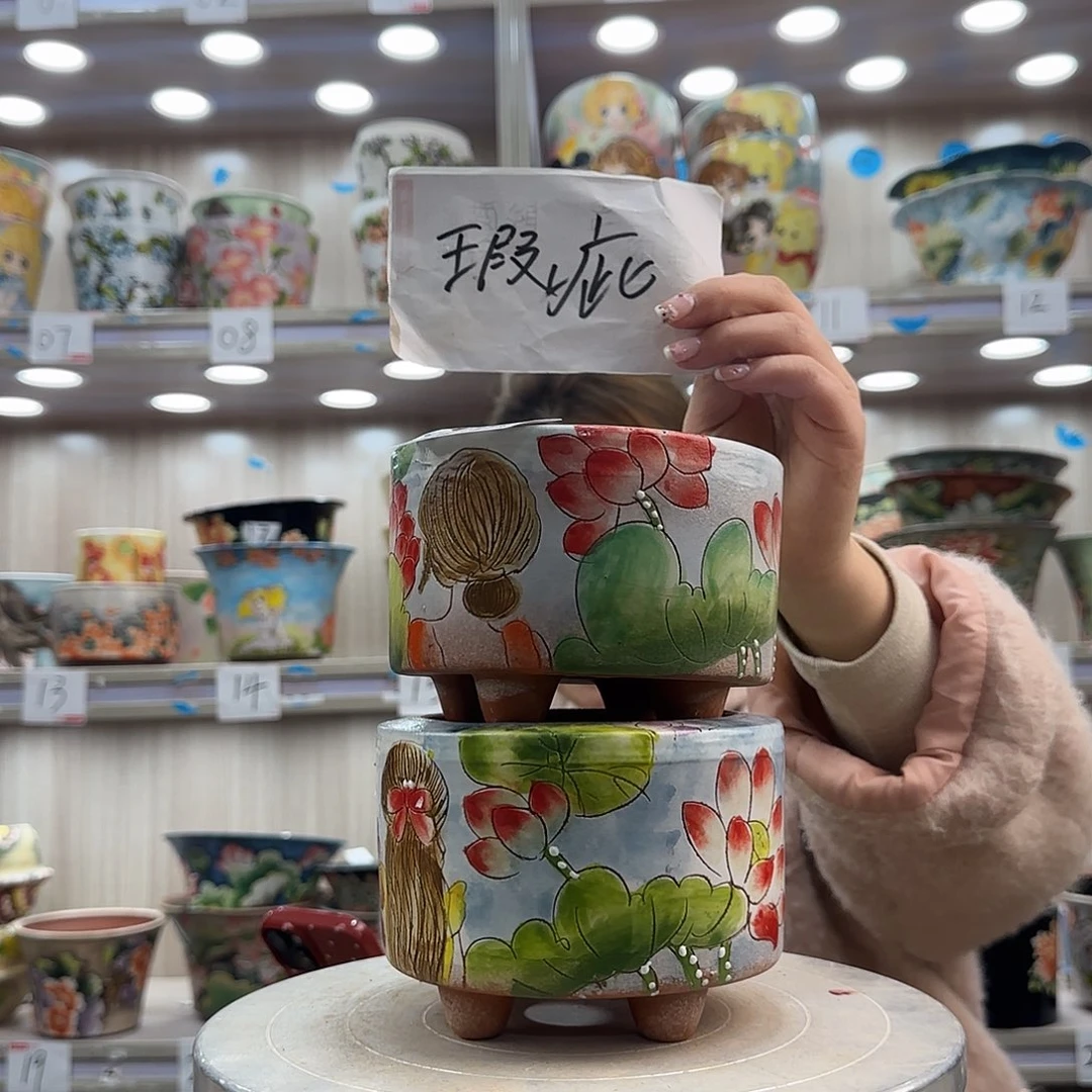 花盆紫砂瑕疵瑕疵050