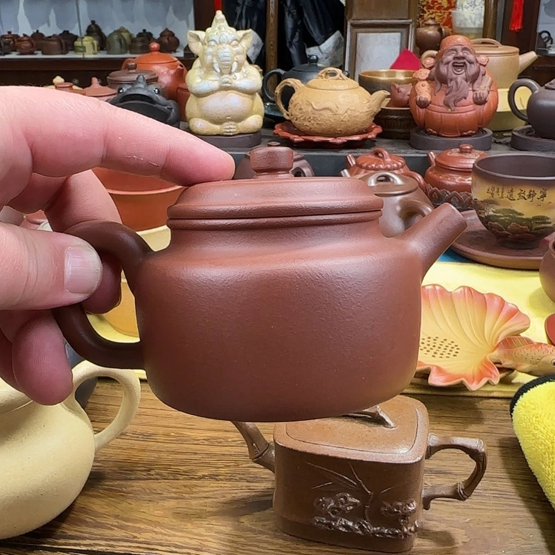 紫砂茶壶德钟底槽清