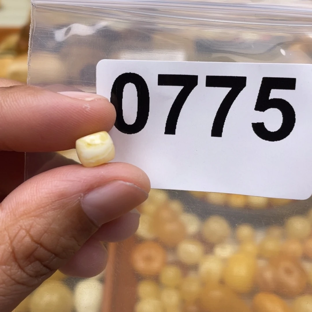 琥珀珠宝奇石未镶嵌8 虎皮直切