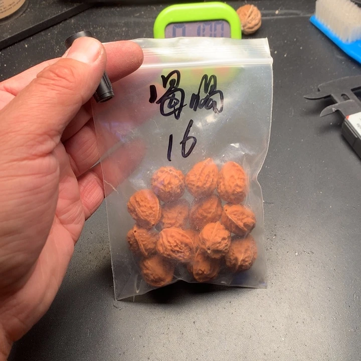 文玩核桃吊坠喝*野生精品小核桃散籽