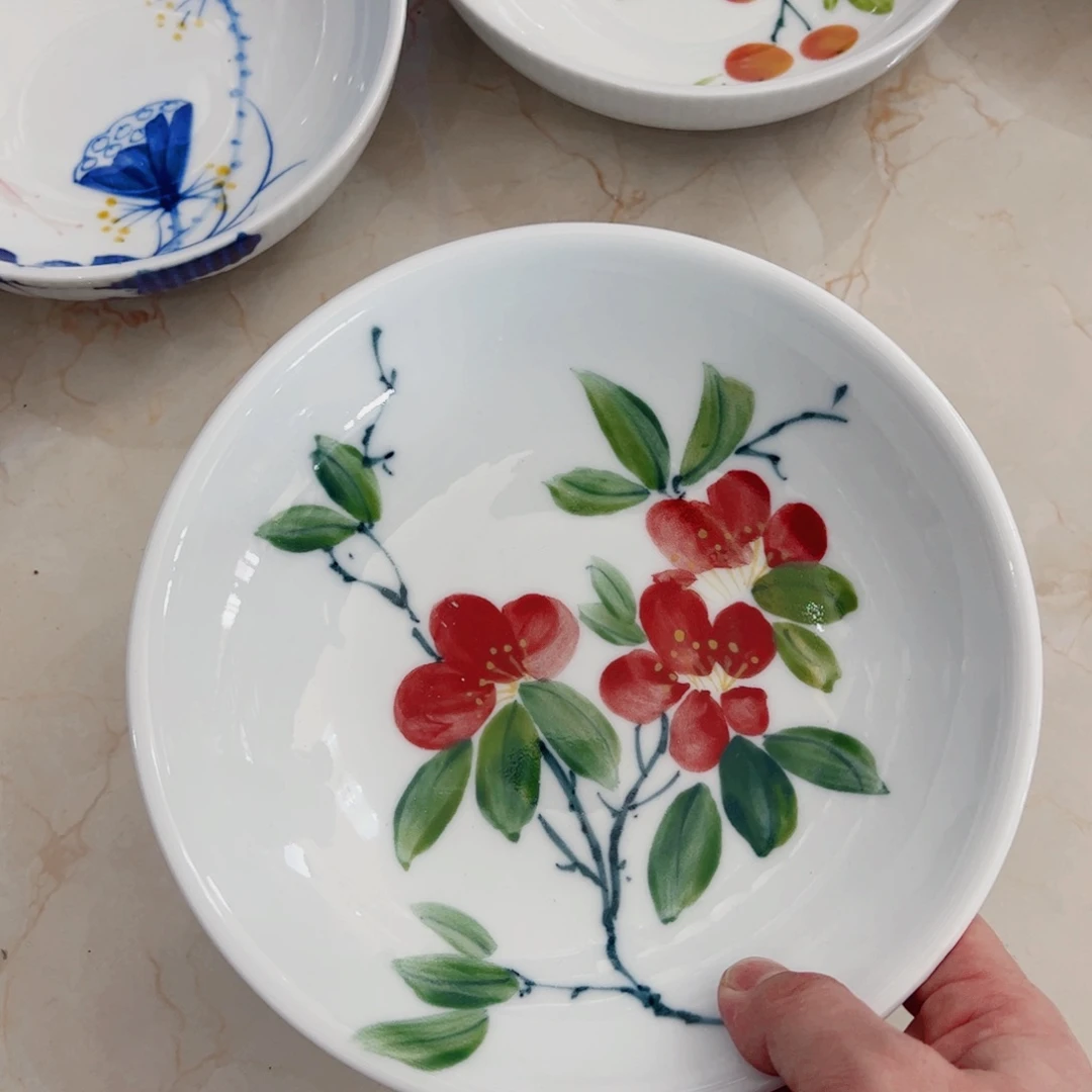 景德镇陶瓷手工手绘制作