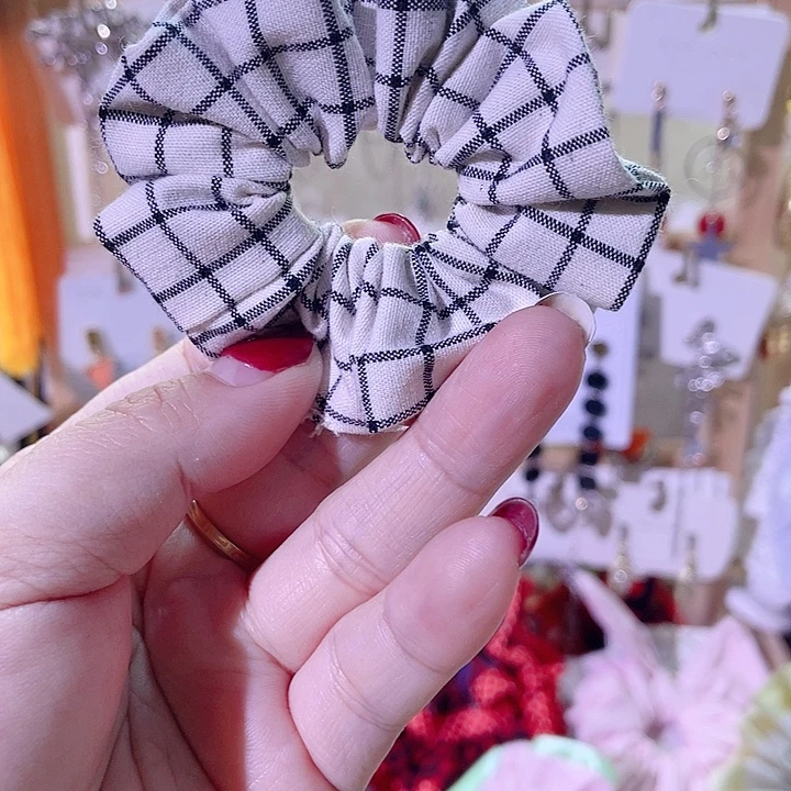 布艺非金属小发圈
