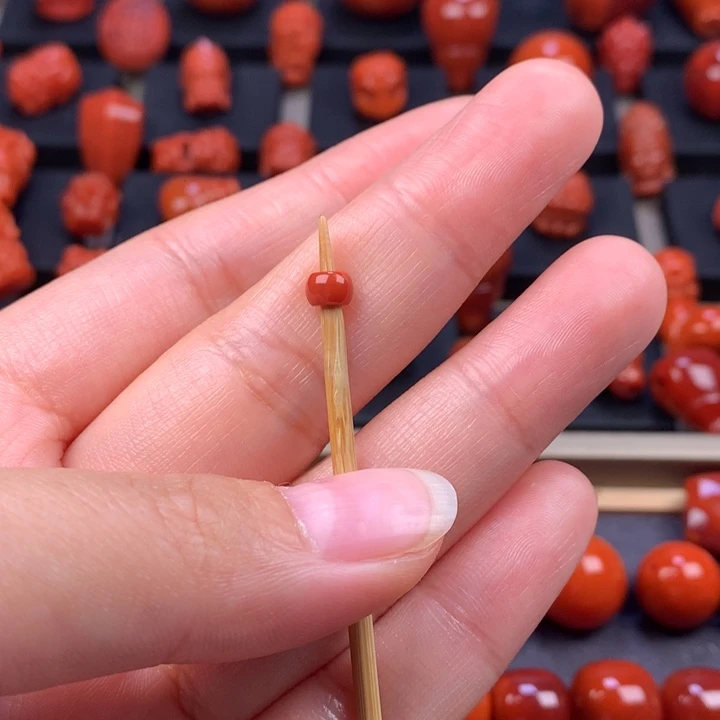 南红玛瑙未镶嵌线束5MM