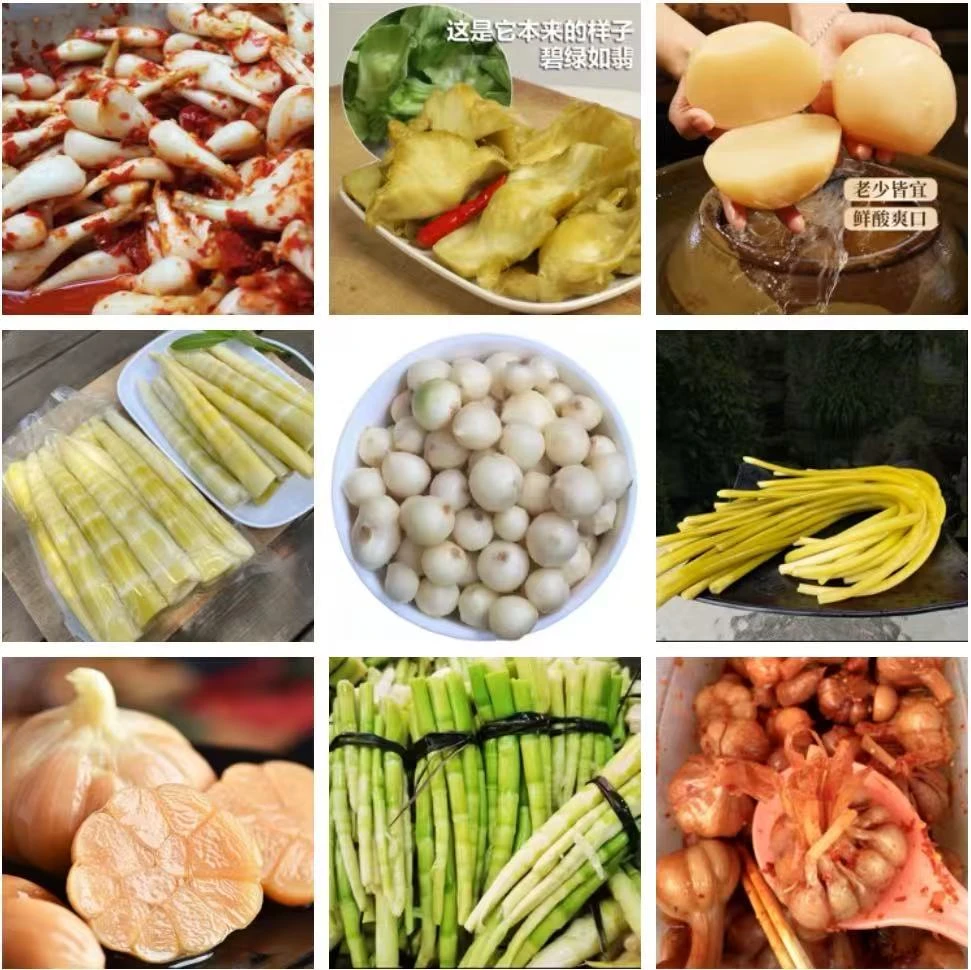 小强四川农家泡菜系列称重计量