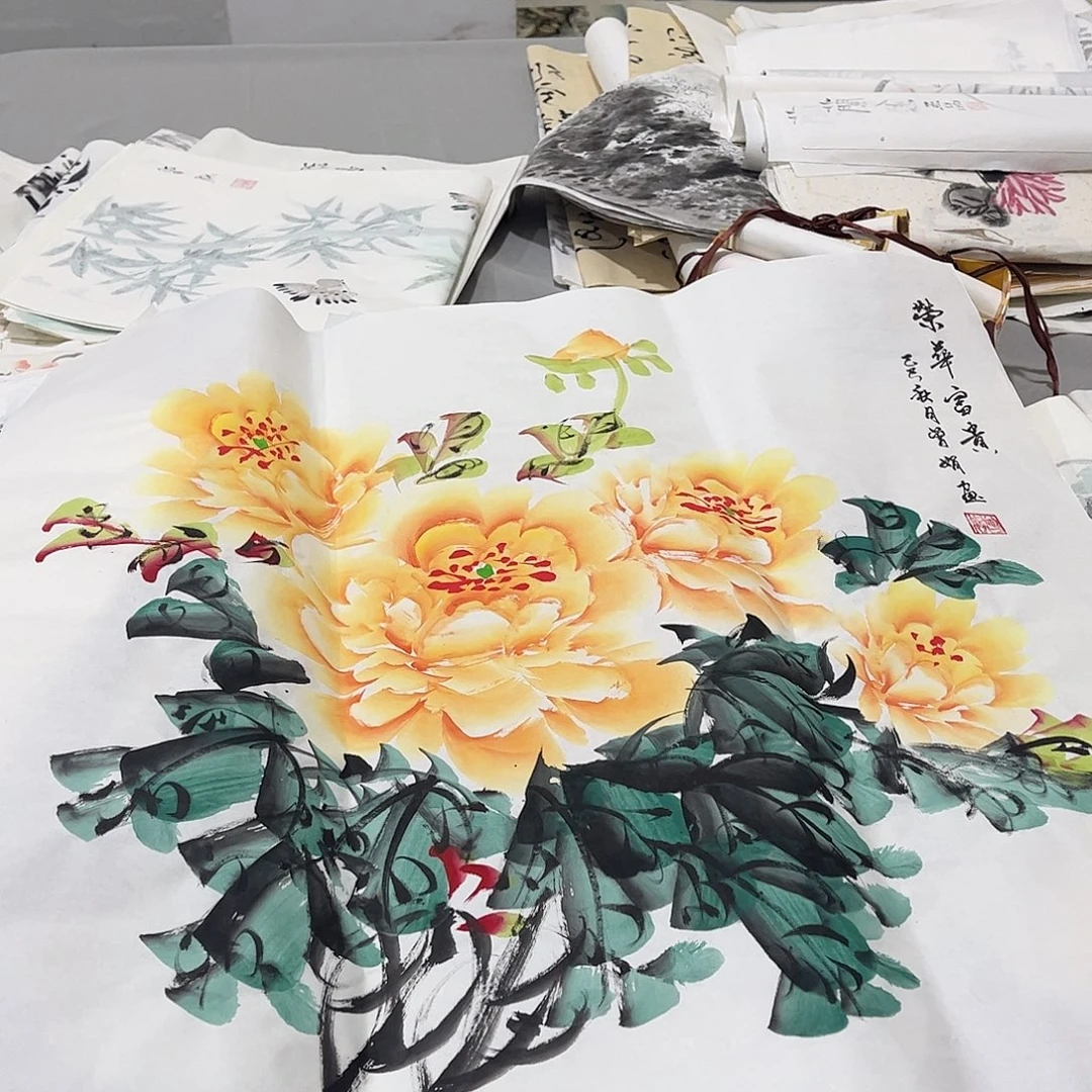 国画H精品国画作品