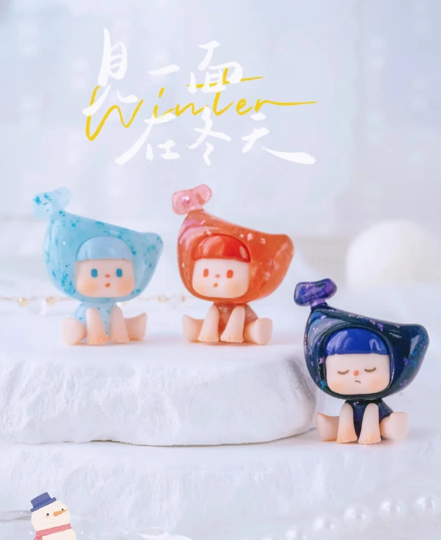 不二蕉小可爱系列萌粒潮玩盲盒手办可爱摆件饰品儿童礼物