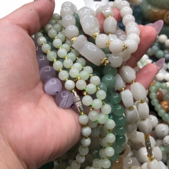 未镶嵌石英质玉珠宝半成品蒲**芽