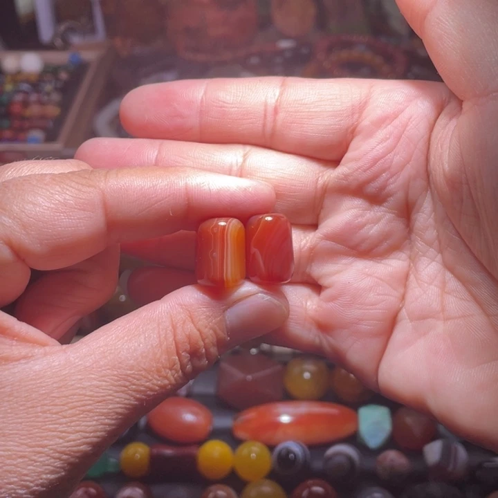 玛瑙/玉髓配珠未镶嵌渡