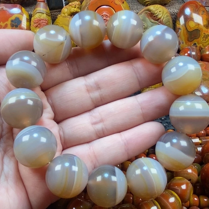 玛瑙/玉髓未镶嵌手链