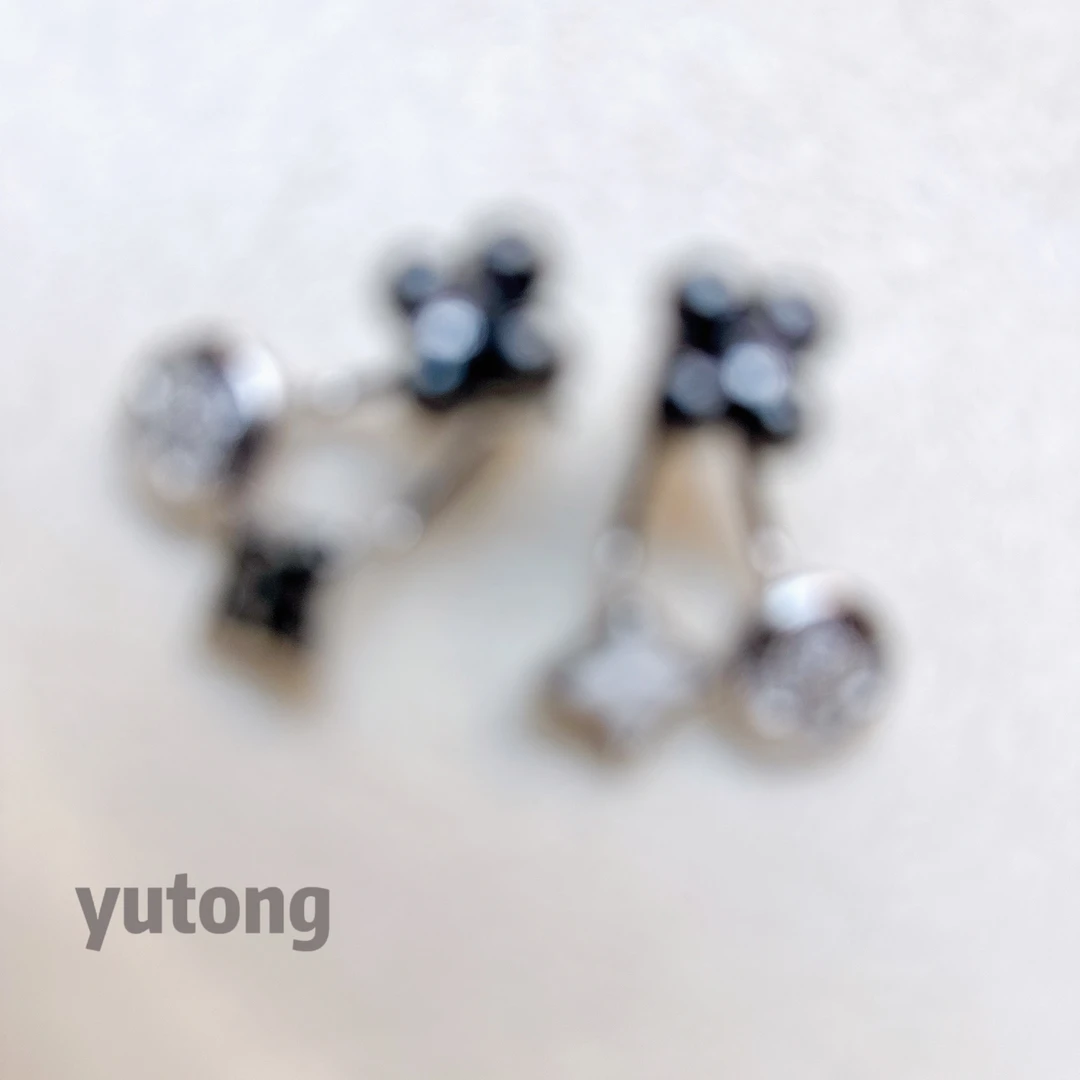 铜合金锆石耳饰 【雨桐轻奢饰品】设计款耳环YT02824