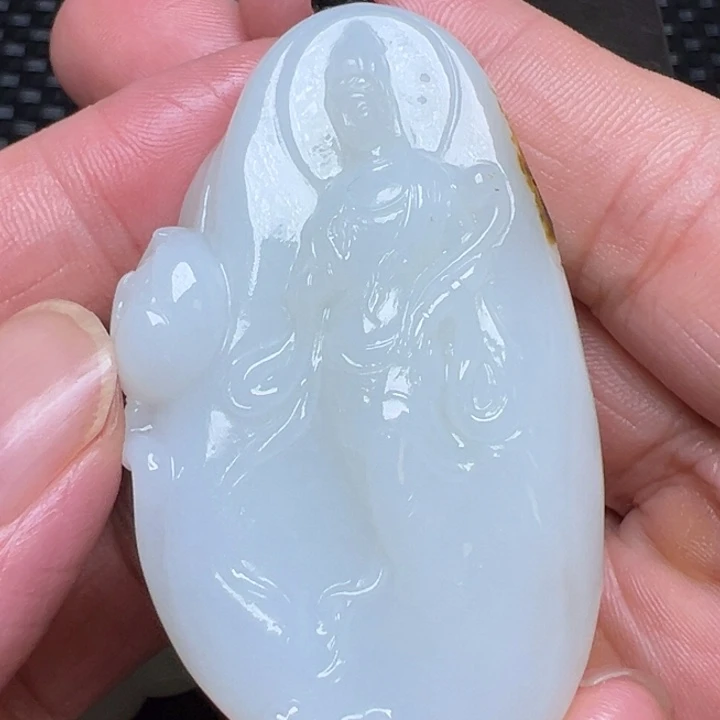 事***意和田玉未镶嵌挂件