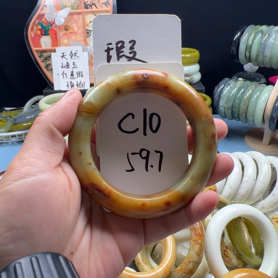 蛇纹石玉合金手镯
