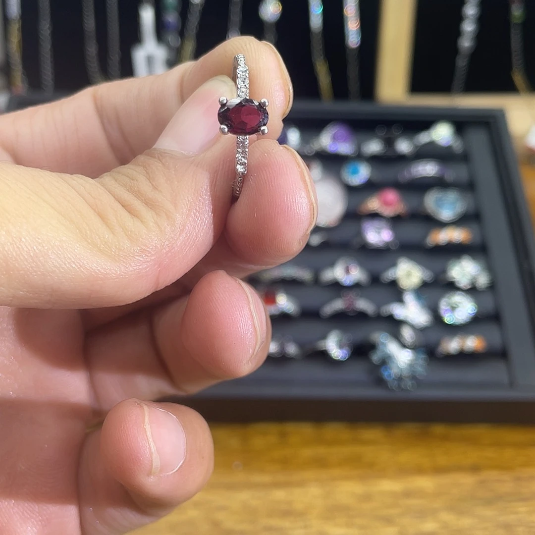 紫晶珠宝半成品未镶嵌