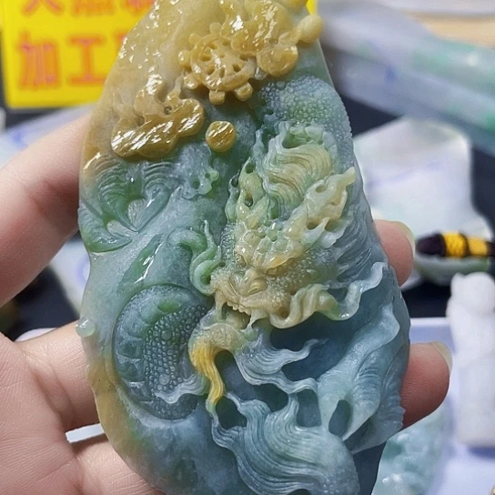 未镶嵌挂件翡翠翡翠