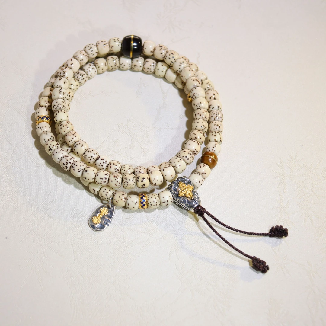 <染时>5-6mm海南原生态星月菩提手串