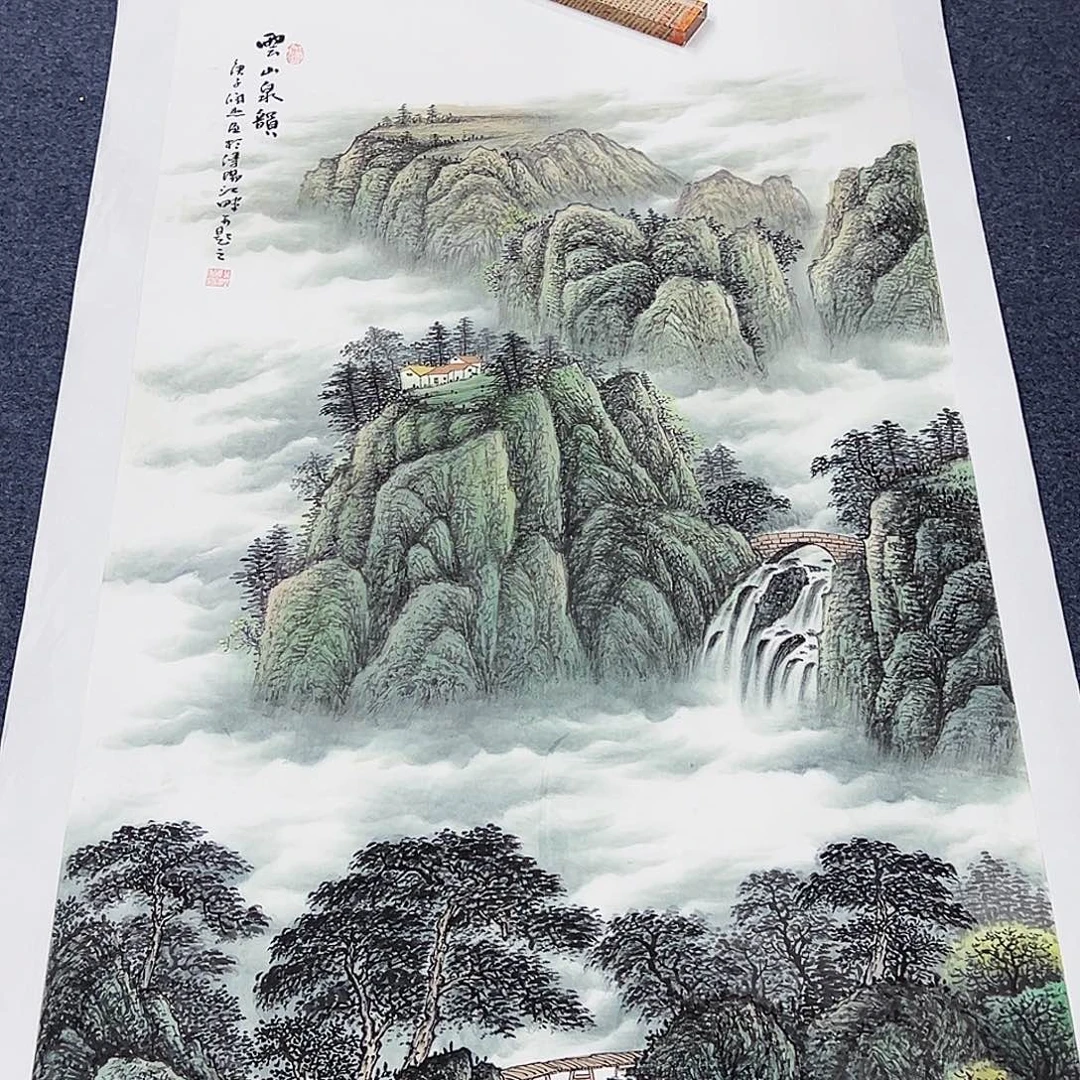国画事事顺心如意万事如意