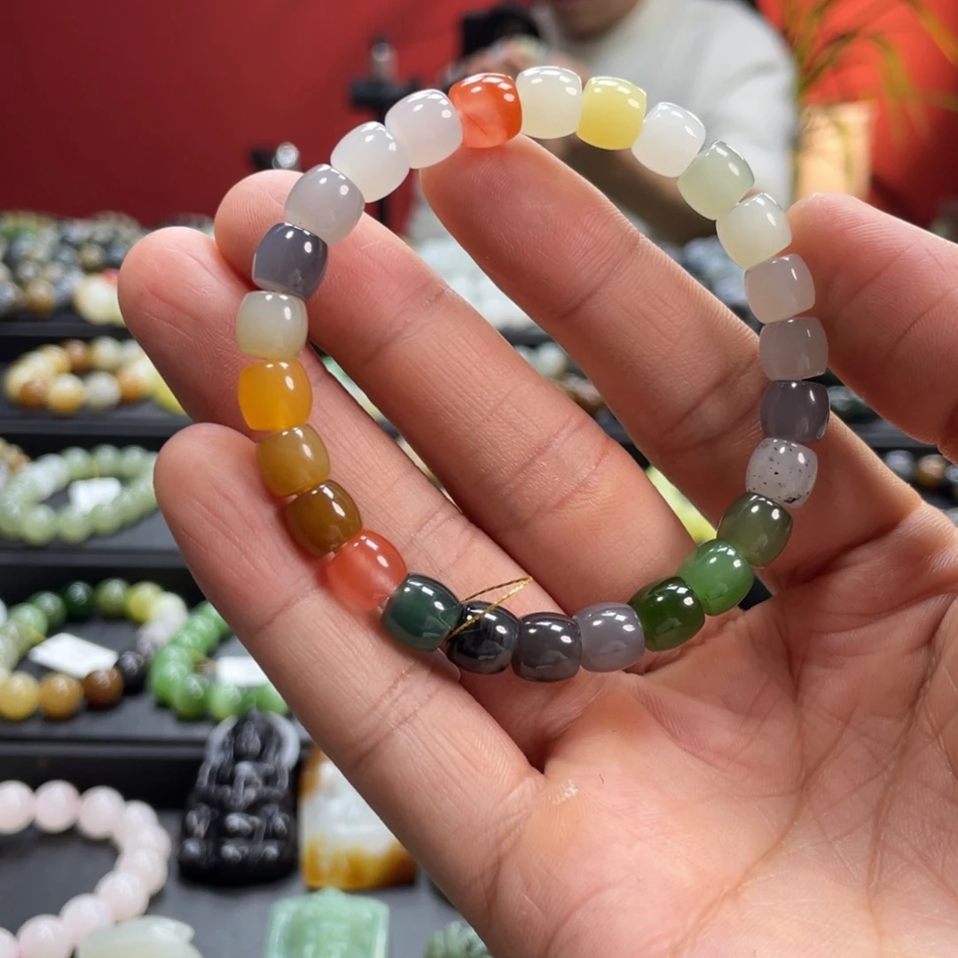 和田玉手链未镶嵌