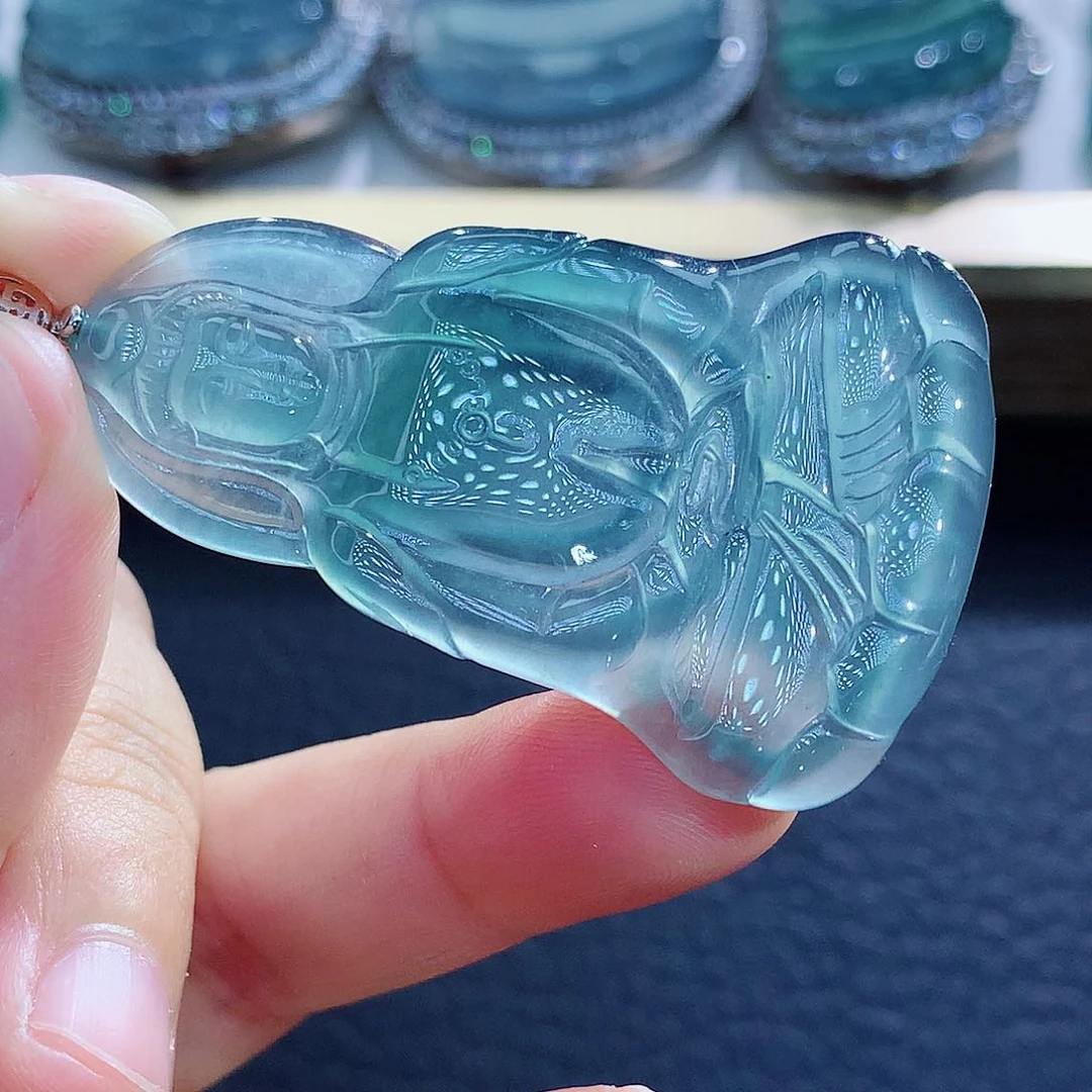 未镶嵌挂件翡翠翡翠