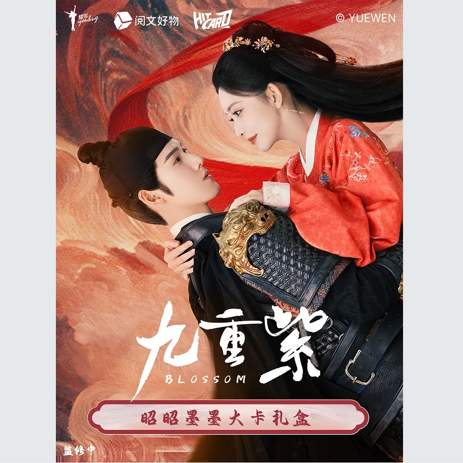 【推推】Hitcard《九重紫》官方影视剧 昭昭墨墨大卡礼盒-代拆