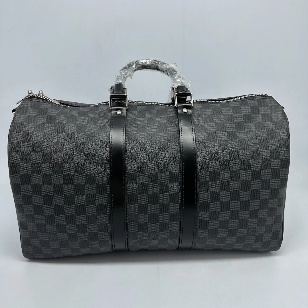 99新 LouisVuitton/路易威登 棋盘格45尺寸旅行袋1810