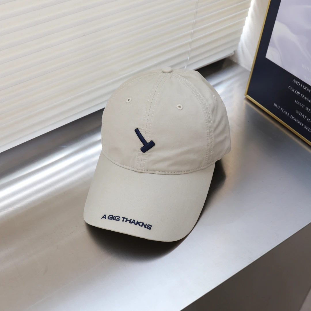 IMFLY金小金自制女装 棒球帽DYM061春季休闲字母刺绣帽子遮阳帽