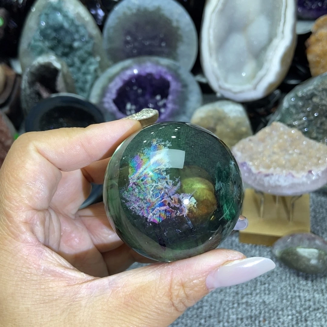 紫晶摆件未镶嵌水晶