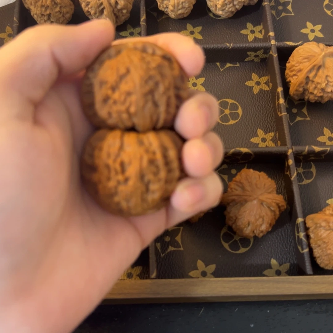 把件文玩核桃白狮子全品无修