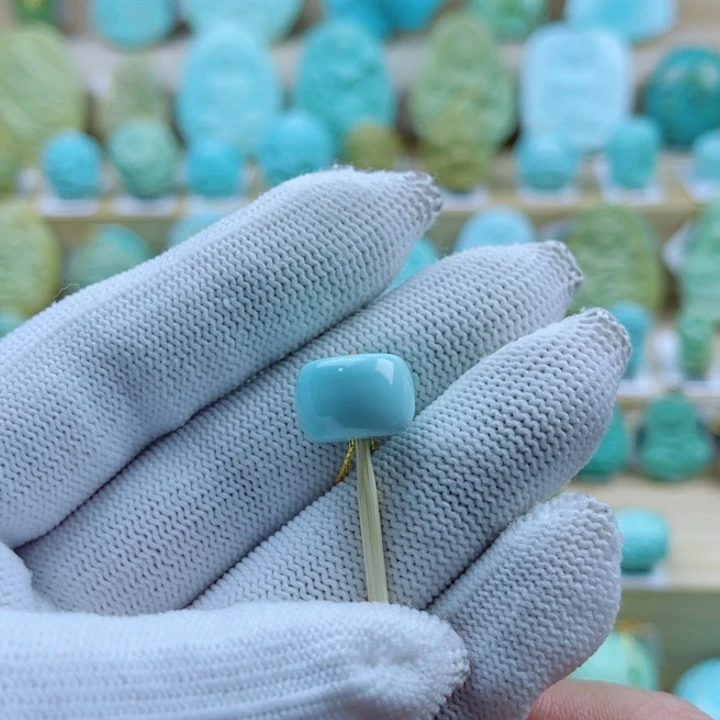 绿松石未镶嵌珠宝奇石13mm