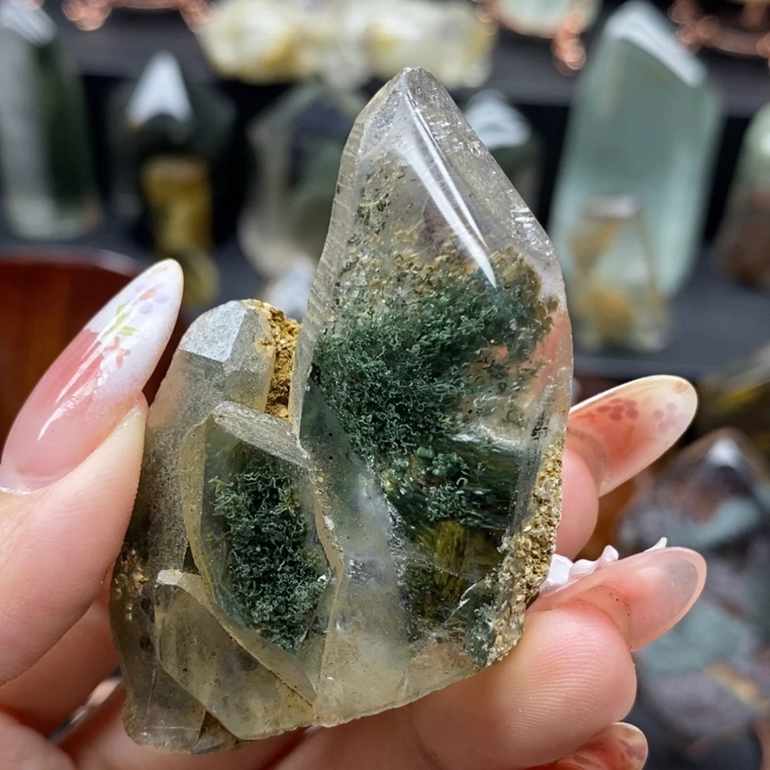 云***海未镶嵌珠宝半成品水晶