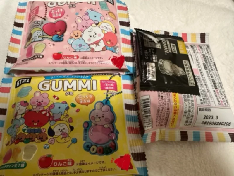 日版 BT21收藏挂件 周边 单包 满50包邮 盲袋（拍2发3）