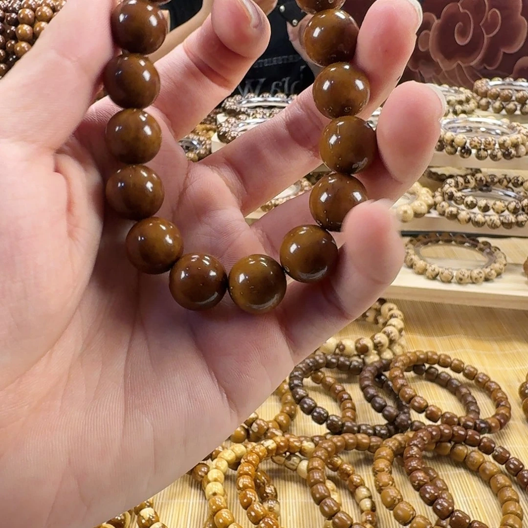 牛****紫金鼠手串纯色s级圆珠