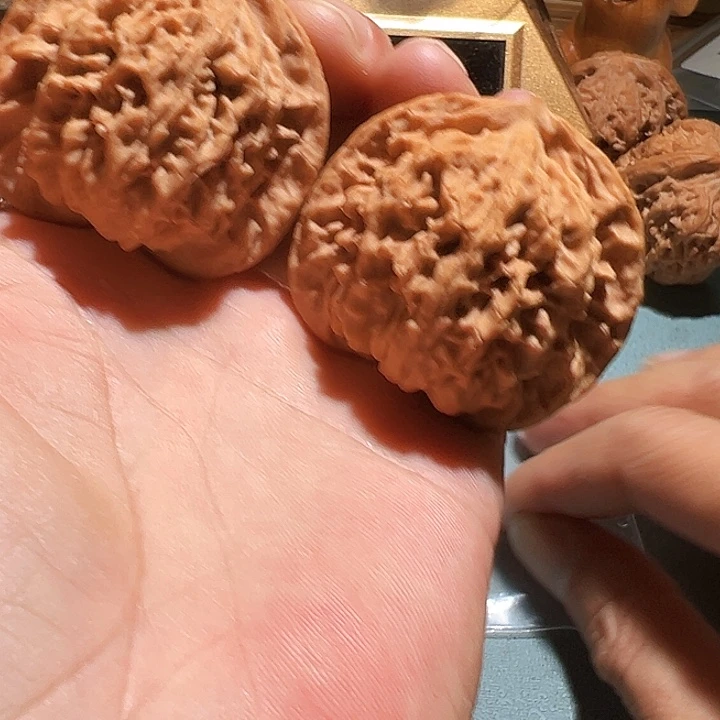 文玩核桃把件盘龙纹44