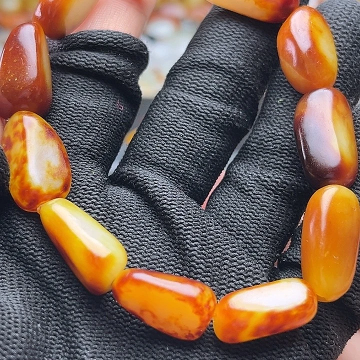 和田玉（糖玉）未镶嵌手链