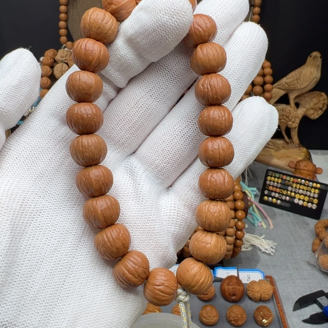 ￴***￴猴头核桃手串南瓜